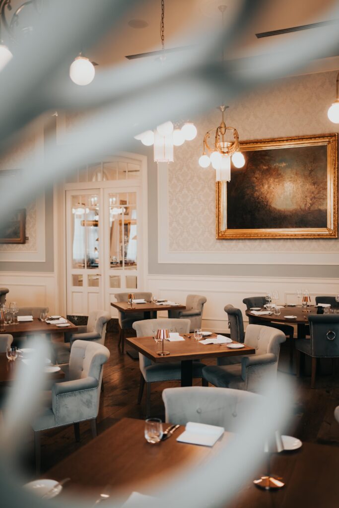 Elegantná reštaurácia s útulnou atmosférou