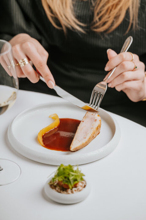 Degustationsgang - ARTE Restaurant, Schloss Pálffy